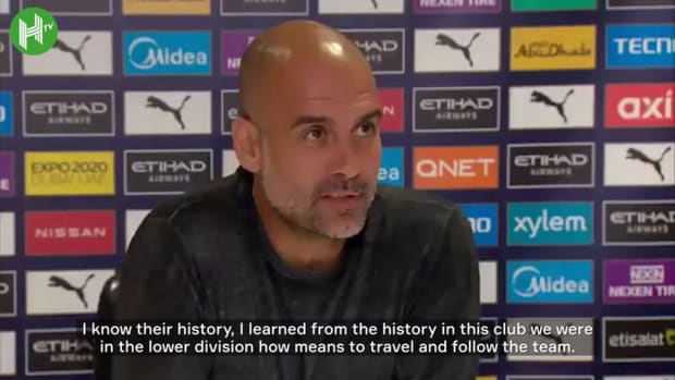 Pep Guardiola: 'We are proud of who we are'